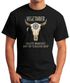 Herren T-Shirt Vegetarier / Veganer Schlechter Jäger Spruch Skull lustig Fun-Shirt Moonworks®preview