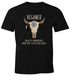 Herren T-Shirt Vegetarier / Veganer Schlechter Jäger Spruch Skull lustig Fun-Shirt Moonworks®preview