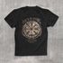 Herren T-Shirt Vegvisir Runenkompass nordischer Kompass Wikinger Nordmänner Mythologie Neverless®preview