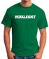 Herren T-Shirt Verkleidet Fasching Fastnacht Kostüm Karneval Verkleidung lustig  Fun-Shirt Moonworks®preview