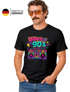 Herren T-Shirt Vibes of the 90s Party Fasching Karneval Kostüm-Ersatz Verkleidung Last Minute Männer Funshirt Moonworks®preview