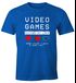 Herren T-Shirt Video Games ruined my Life good thing I have 2 more left Fun-Shirt Moonworks®preview