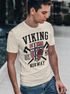 Herren T-Shirt Viking Norway Norwegen Flagge Wikinger nordisch Fashion Streetstyle Neverless®preview