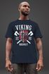 Herren T-Shirt Viking Norway Norwegen Flagge Wikinger nordisch Fashion Streetstyle Neverless®preview