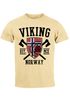 Herren T-Shirt Viking Norway Norwegen Flagge Wikinger nordisch Fashion Streetstyle Neverless®preview