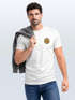 Herren T-Shirt Wald Bäume Logo Badge Naturliebhaber Outdoor Fashion Streetstyle Neverless®preview