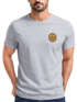 Herren T-Shirt Wald Bäume Logo Badge Naturliebhaber Outdoor Fashion Streetstyle Neverless®preview
