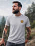 Herren T-Shirt Wald Bäume Logo Badge Naturliebhaber Outdoor Fashion Streetstyle Neverless®preview