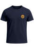 Herren T-Shirt Wald Bäume Logo Badge Naturliebhaber Outdoor Fashion Streetstyle Neverless®preview