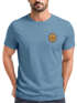 Herren T-Shirt Wald Bäume Logo Badge Naturliebhaber Outdoor Fashion Streetstyle Neverless®preview