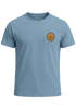 Herren T-Shirt Wald Bäume Logo Badge Naturliebhaber Outdoor Fashion Streetstyle Neverless®preview