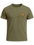 Herren T-Shirt Wald Bäume Logo Badge Naturliebhaber Outdoor Fashion Streetstyle Neverless®preview