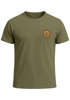 Herren T-Shirt Wald Bäume Logo Badge Naturliebhaber Outdoor Fashion Streetstyle Neverless®preview