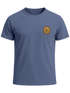 Herren T-Shirt Wald Bäume Logo Badge Naturliebhaber Outdoor Fashion Streetstyle Neverless®preview