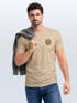 Herren T-Shirt Wald Bäume Logo Badge Naturliebhaber Outdoor Fashion Streetstyle Neverless®preview