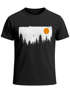 Herren T-Shirt Wald Bäume Outdoor Adventure Abenteuer Natur-Liebhaber Fashion Streetstyle Neverless®preview
