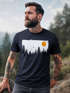 Herren T-Shirt Wald Bäume Outdoor Adventure Abenteuer Natur-Liebhaber Fashion Streetstyle Neverless®preview
