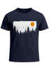 Herren T-Shirt Wald Bäume Outdoor Adventure Abenteuer Natur-Liebhaber Fashion Streetstyle Neverless®preview