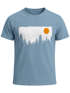 Herren T-Shirt Wald Bäume Outdoor Adventure Abenteuer Natur-Liebhaber Fashion Streetstyle Neverless®preview