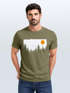 Herren T-Shirt Wald Bäume Outdoor Adventure Abenteuer Natur-Liebhaber Fashion Streetstyle Neverless®preview