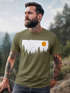 Herren T-Shirt Wald Bäume Outdoor Adventure Abenteuer Natur-Liebhaber Fashion Streetstyle Neverless®preview