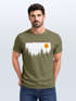 Herren T-Shirt Wald Bäume Outdoor Adventure Abenteuer Natur-Liebhaber Fashion Streetstyle Neverless®preview