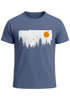 Herren T-Shirt Wald Bäume Outdoor Adventure Abenteuer Natur-Liebhaber Fashion Streetstyle Neverless®preview