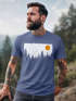 Herren T-Shirt Wald Bäume Outdoor Adventure Abenteuer Natur-Liebhaber Fashion Streetstyle Neverless®preview