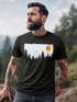 Herren T-Shirt Wald Bäume Outdoor Adventure Abenteuer Natur-Liebhaber Fashion Streetstyle Neverless®preview