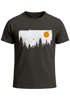 Herren T-Shirt Wald Bäume Outdoor Adventure Abenteuer Natur-Liebhaber Fashion Streetstyle Neverless®preview