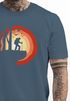 Herren T-Shirt Wander-Motiv Trekking Aufdruck Printshirt Outdoor Fashion Streetstyle Neverless®preview