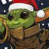 Herren T-Shirt Weihnachten Baby-Yoda Fun-Shirt Spruch lustig Das HoHoHo stark in dir ist Moonworks®preview