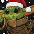 Herren T-Shirt Weihnachten Baby-Yoda Fun-Shirt Spruch lustig Das HoHoHo stark in dir ist Moonworks®preview