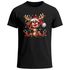 Herren T-Shirt Weihnachten Elch Rentier Lichterkette Weihnachtsshirt XMAS Männer Moonworks®preview