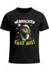 Herren T-Shirt Weihnachten fällt aus Spruch lustig Anti XMAS Outfit Geschenk Weihnachtsmuffel Moonworks®preview