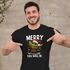 Herren T-Shirt Weihnachten Fun-Shirt Spruch lustig Merry You will be XMAS Moonworks®preview