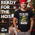 Herren T-Shirt Weihnachten Grinch Ho Ho Hol mir ein Bier Spruch lustig  XMAS Weihnachtsoutfit Moonworks®preview