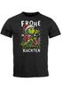 Herren T-Shirt Weihnachten Grinch Spruch lustig Frohe Sch*Nachten XMAS Outfit Moonworks®preview