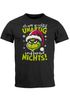 Herren T-Shirt Weihnachten Grinch Spruch lustig Ich war unartig XMAS Outfit Männer  Moonworks®preview