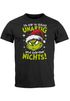 Herren T-Shirt Weihnachten Grinch Spruch lustig Ich war unartig XMAS Outfit Männer  Moonworks®preview