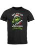 Herren T-Shirt Weihnachten Grinch Was für ein Scheißtag Spruch lustig  Anti XMAS Outfit Moonworks®preview