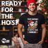 Herren T-Shirt Weihnachten Katze SpruchLustig  Teck Support Delete Cookies Ugly XMAS Moonworks®preview