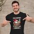 Herren T-Shirt Weihnachten Katze SpruchLustig  Teck Support Delete Cookies Ugly XMAS Moonworks®preview