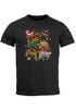 Herren T-Shirt Weihnachten Lustig Lebkuchen Konsole Gaming Design XMAS Funshirt Männer Moonworks®preview