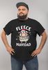 Herren T-Shirt Weihnachten Lustig Schaf Witz Wortspiel Fleece Navidad Printshirt Weihnachtsshirt Männer Moonworks®preview