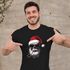 Herren T-Shirt Weihnachten Lustig Skull Totenkopf Weihnachtsmütze Outfit Männer XMAS Moonworks®preview