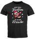 Herren T-Shirt Weihnachten Mein Santa Kostüm ist in der Wäsche Dabbing XMAS Outfit Männer Moonworks®preview