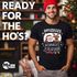 Herren T-Shirt Weihnachten Offizielles Weihnachtsschlafshirt Santa Rentier Funshirt XMAS Moonworks®preview