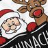 Herren T-Shirt Weihnachten Offizielles Weihnachtsschlafshirt Santa Rentier Funshirt XMAS Moonworks®preview
