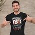Herren T-Shirt Weihnachten Offizielles Weihnachtsschlafshirt Santa Rentier Funshirt XMAS Moonworks®preview
